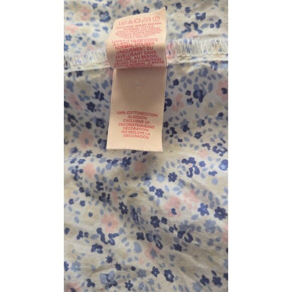 Victoria's Secret floral Sleep Shirt multicolor cotton Women's size S - Picture 7 of 11